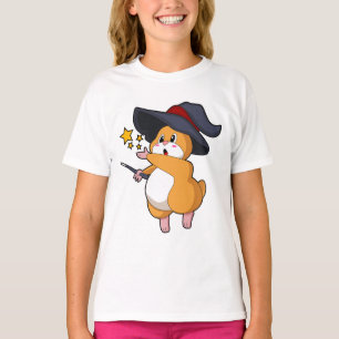Hamster som guide med Magic trollspö T Shirt