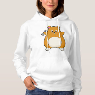 Hamster som Mechanic med Wrench T Shirt