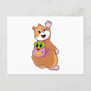 Hamster som student med ryggsäck.PNG Vykort