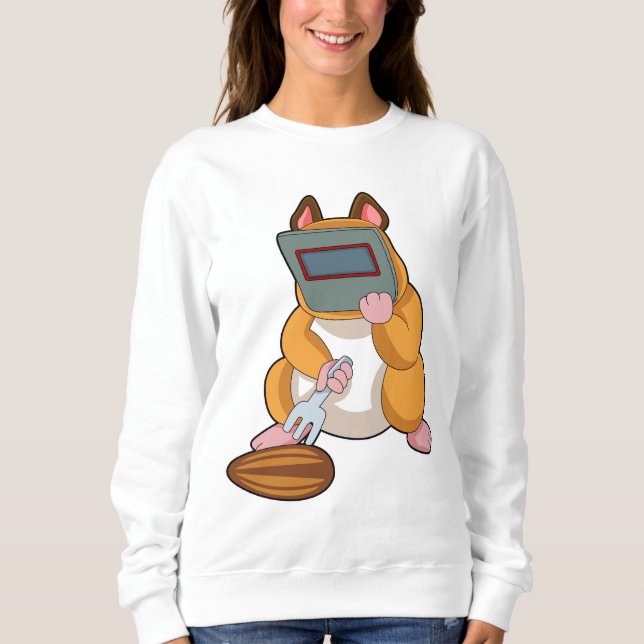 Hamster som svetsare.PNG T Shirt (Framsida)