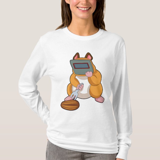 Hamster som svetsare.PNG T Shirt (Framsida)