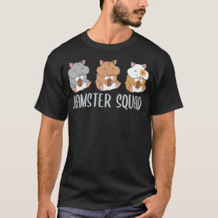 Hamster Squad Funny Hamsters Rodent Team T Shirt