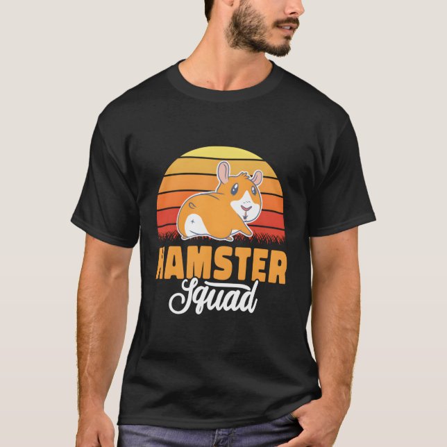 Hamster Squad Rodent Animals Hamsters T Shirt (Framsida)