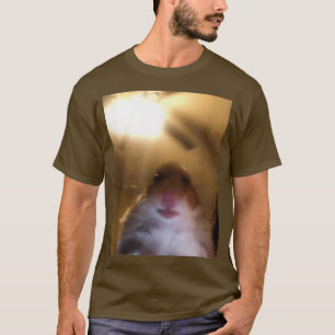 Hamster Staring på Camera Meme T Shirt