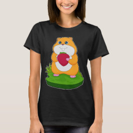 Hamster Strawberry Fruit T Shirt