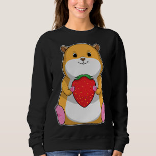 Hamster Strawberry Fruit T Shirt