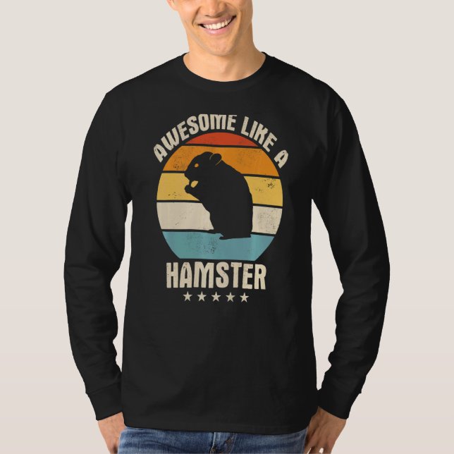 Hamster Syrian Hamster Dwarf Hamster 1 T Shirt (Framsida)