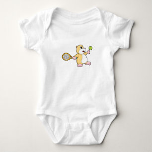 Hamster Tennis Tennis racket T Shirt