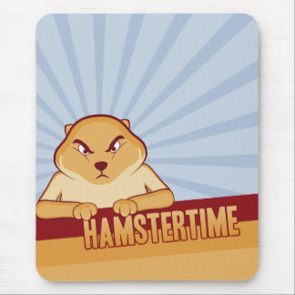 Hamster Time Mousepad - lodrät Musmatta
