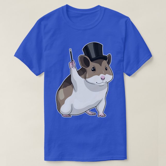 Hamster Trollkarl Magisk stav T Shirt (Design framsida)