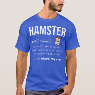 Hamster Tshirt Pet Rodent Guinea Gris Dwarf 711 T Shirt