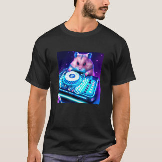Hamster Vaporwave DJ Aesthetic Boys Girls Manar Wo T Shirt