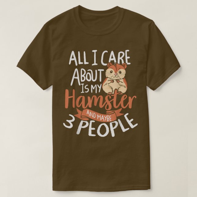 Hamster Vild Nocvändal Diggers Kawaii T Shirt (Design framsida)