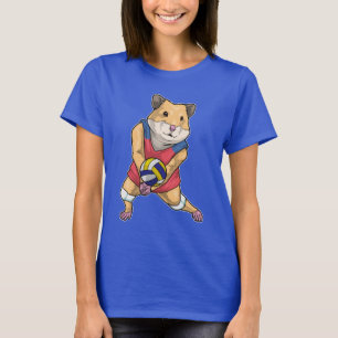 Hamster Volleyball-spelare Volleyball T Shirt