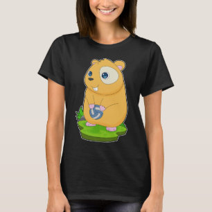 Hamster Volleyball-spelare Volleyball T Shirt