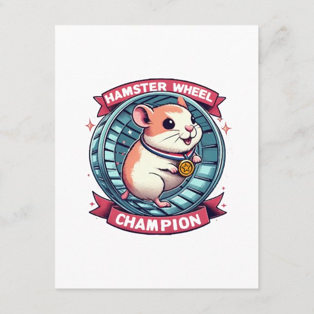 Hamster Wheel Champion Tilläggskort (Baksida)