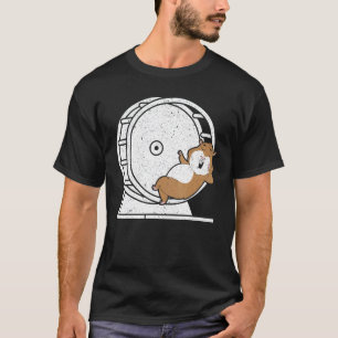 Hamster Wheel Hammy Owner Fluffy Rodent Pet T Shirt
