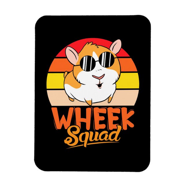 Hamster Wheel Squad Magnet (Vertikal)