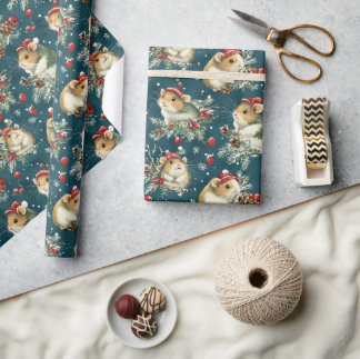 Hamster Wrapping papper Presentpapper