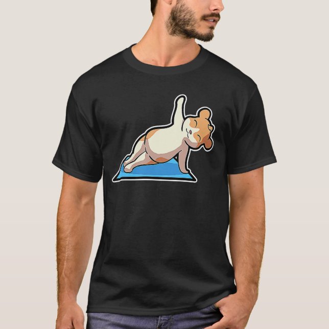 Hamster Yoga Poses Sport Gymnastics Ohm Heartbeat  T Shirt (Framsida)