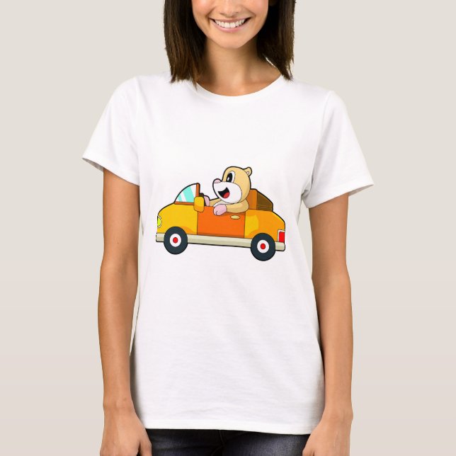 Hamsterbil T Shirt (Framsida)