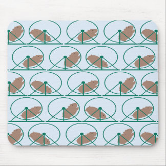 Hamsteren rullar Mousepad Musmatta