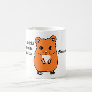 Hamsterhetten badar muggen kaffemugg