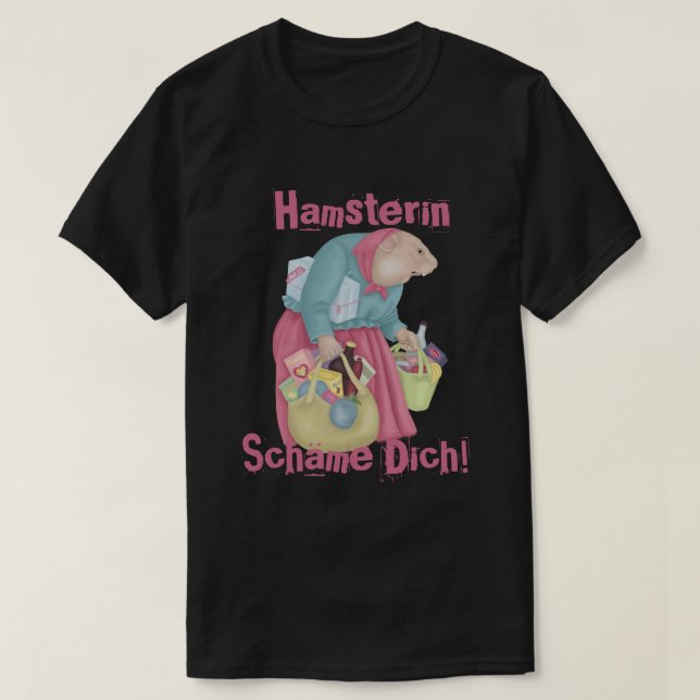 Hamsterin T Shirt (Design framsida)