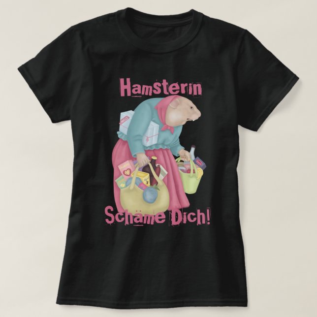 Hamsterin T Shirt (Design framsida)