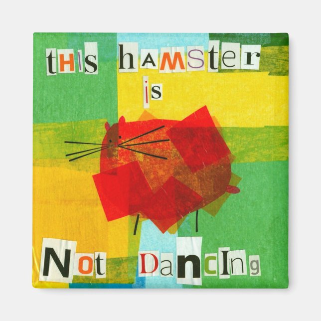 Hamstern dansar inte magnet (Framsidan)