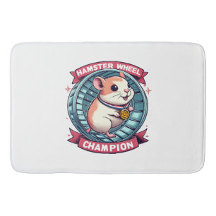 Hamsterradhjälte Badrumsmatta