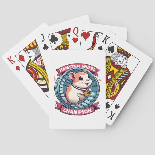 Hamsterrullmästare Casinokort (Baksidan)