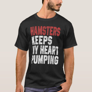 Hamsters Behållas Mitt hjärta Pumpor Hamsters Kvin T Shirt