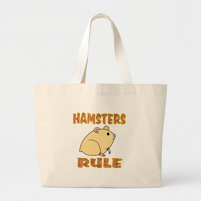 HAMSTERS HÄRSKAR JUMBO TYGKASSE (Framsidan)