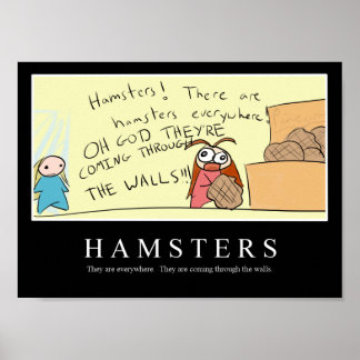 HAMSTERS inspirerande poster