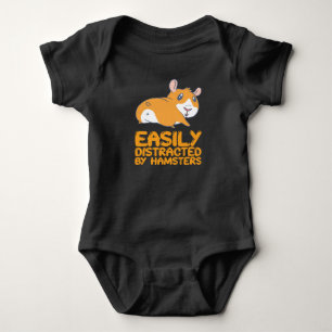 Hamsters - lätt utspridda av hamster t shirt