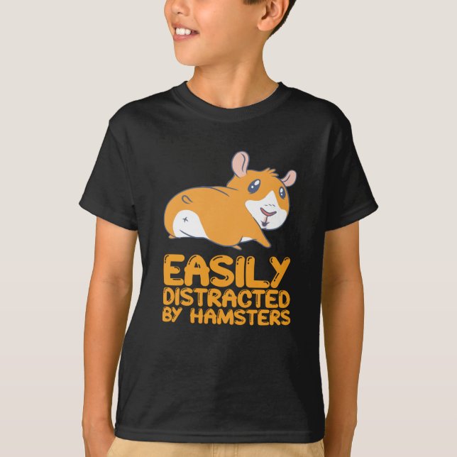 Hamsters - lätt utspridda av hamster t shirt (Framsida)