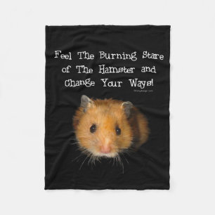 Hamsterstirrandet Fleecefilt