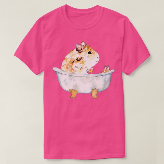 Hamstertoalett - målning 2 t shirt (Design framsida)