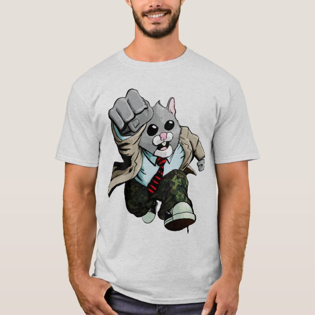 Hamsterursinnemanar utslagsplats tee shirt (Framsida)