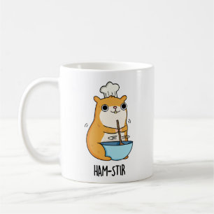 Hamstir Funny Hamster Pun Kaffemugg