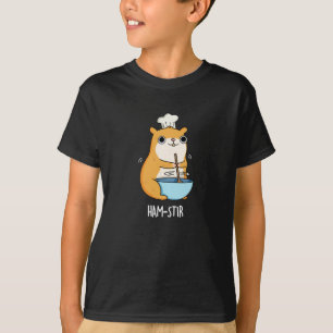 Hamstir Funny Hamster Pun Mörk BG T Shirt