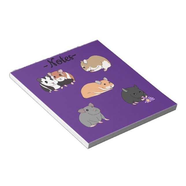 Hamstrar  anteckningsblock (Vinklad)