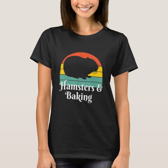 Hamstrar och bakbageri t shirt (Framsida)