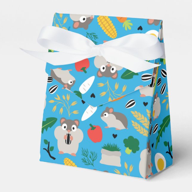 Hamstrar och deras getter presentaskar (Framsidan Sidan)