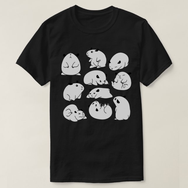 Hamstrar! T Shirt (Design framsida)