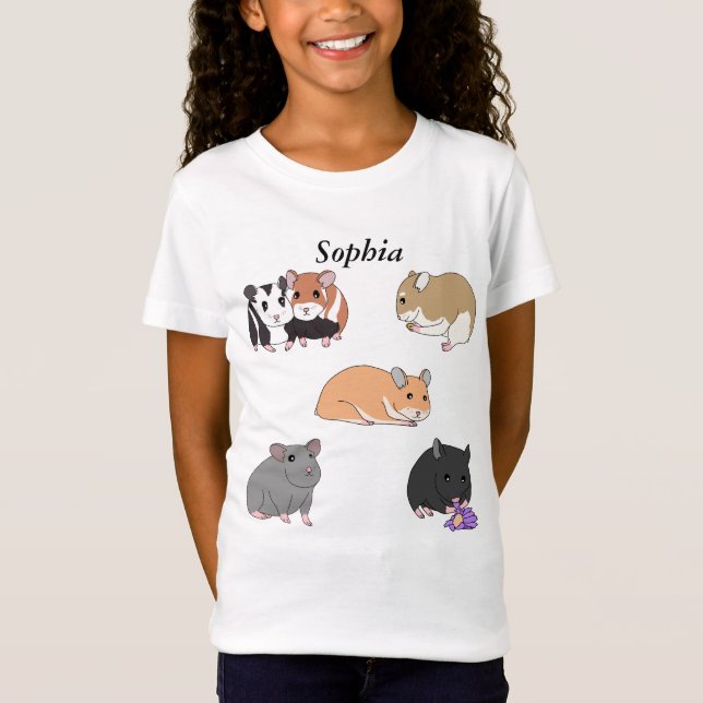 Hamstrar  t shirt (Framsida)