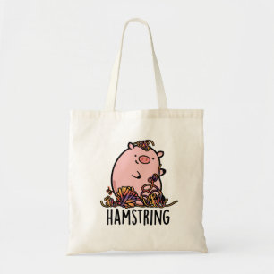 Hamstring Funny Gris Pun Tygkasse