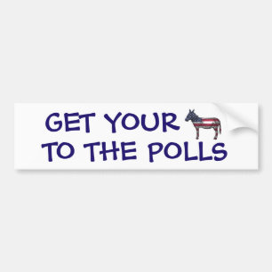 Hämta A$$ till Polls Funny Politiskt humor Bildekal
