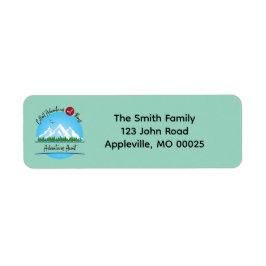 Hämta adressetikett för Äventyr Not Sak Retur Returadress Etikett